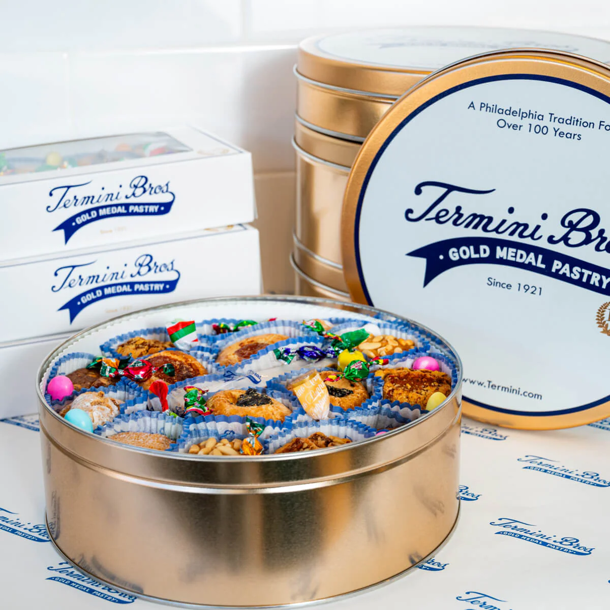 Large Signature Cookie Tin