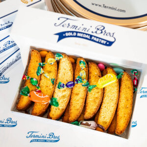 anisette biscotti gift box from termini brothers