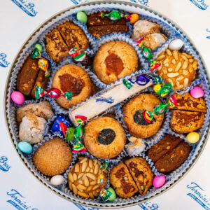 large italian cookie tin from termini brothers