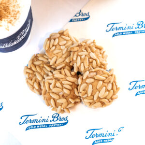 Pignoli cookies from Termini Brothers